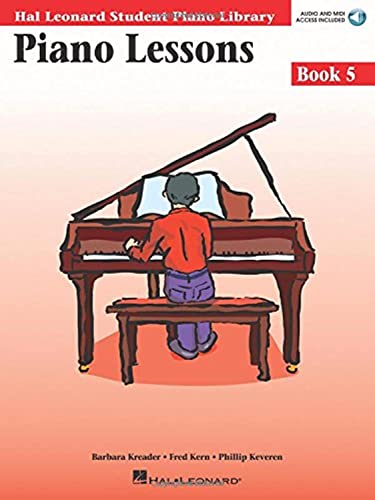 Piano Lessons Book 5: Hal Leonard Student Piano Library [With CD (Audio)] (Hal Leonard Student Piano Library (Songbooks))